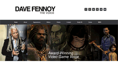 Desktop Screenshot of davefennoy.com